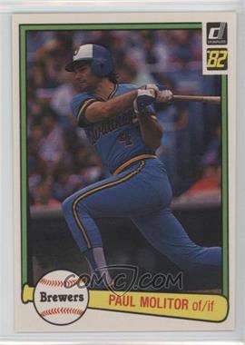 1982 Donruss - [Base] #78 - Paul Molitor