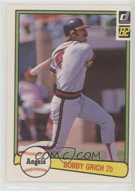 1982 Donruss - [Base] #90 - Bobby Grich