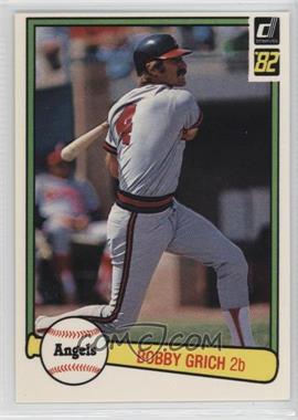 1982 Donruss - [Base] #90 - Bobby Grich