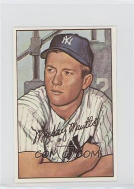 1982 Dover American League Baseball Cards Reprints - [Base] #_MIMA.1 - Mickey Mantle (1952 Bowman)