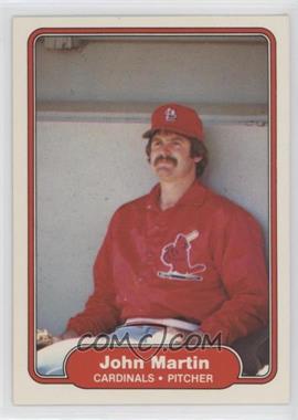 1982 Fleer - [Base] #121 - John Martin