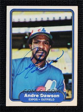 1982 Fleer - [Base] #187 - Andre Dawson [JSA Certified COA Sticker]