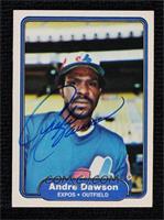 Andre Dawson [JSA Certified COA Sticker]