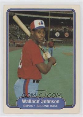 1982 Fleer - [Base] #192 - Wallace Johnson