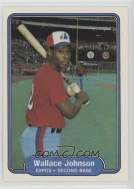 1982 Fleer - [Base] #192 - Wallace Johnson