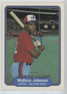 1982 Fleer - [Base] #192 - Wallace Johnson