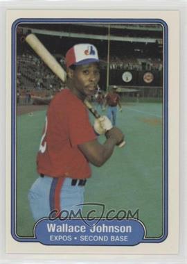 1982 Fleer - [Base] #192 - Wallace Johnson