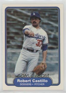 1982 Fleer - [Base] #2 - Robert Castillo