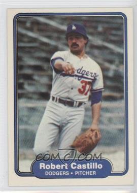 1982 Fleer - [Base] #2 - Robert Castillo