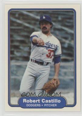 1982 Fleer - [Base] #2 - Robert Castillo