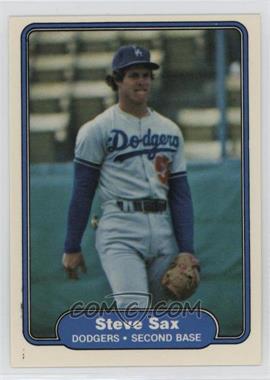 1982 Fleer - [Base] #21 - Steve Sax