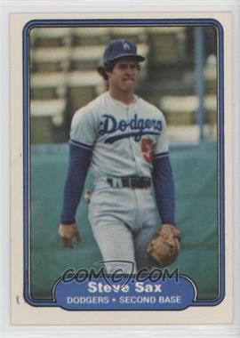 1982 Fleer - [Base] #21 - Steve Sax