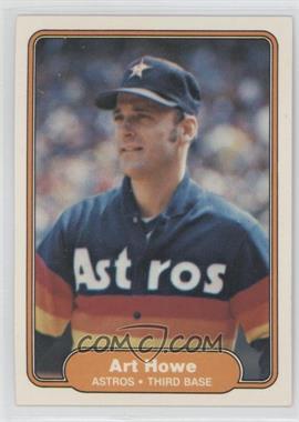 1982 Fleer - [Base] #218 - Art Howe