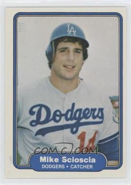 1982 Fleer - [Base] #22 - Mike Scioscia