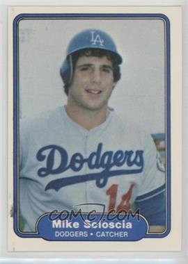 1982 Fleer - [Base] #22 - Mike Scioscia