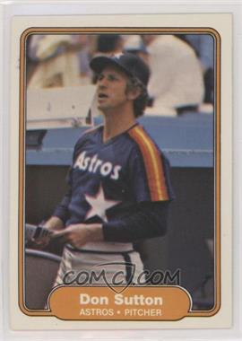 1982 Fleer - [Base] #234 - Don Sutton