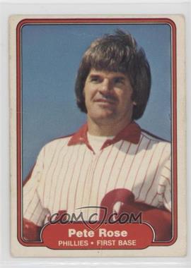 1982 Fleer - [Base] #256 - Pete Rose [Good to VG‑EX]