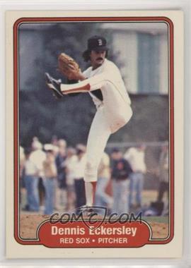 1982 Fleer - [Base] #292 - Dennis Eckersley