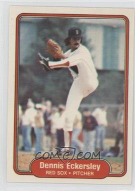 1982 Fleer - [Base] #292 - Dennis Eckersley