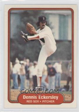 1982 Fleer - [Base] #292 - Dennis Eckersley