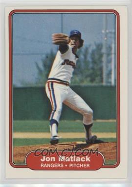 1982 Fleer - [Base] #323 - Jon Matlack