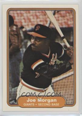 1982 Fleer - [Base] #397 - Joe Morgan