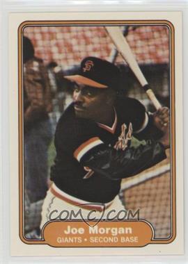 1982 Fleer - [Base] #397 - Joe Morgan