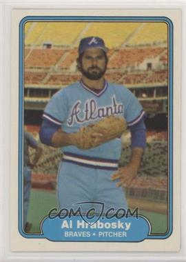 1982 Fleer - [Base] #438.2 - Al Hrabosky (Height 5'1") [Noted]