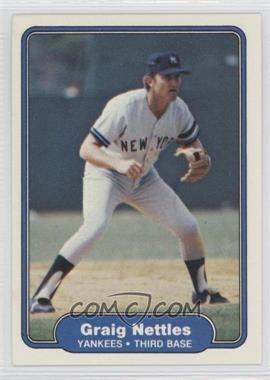 1982 Fleer - [Base] #46 - Graig Nettles