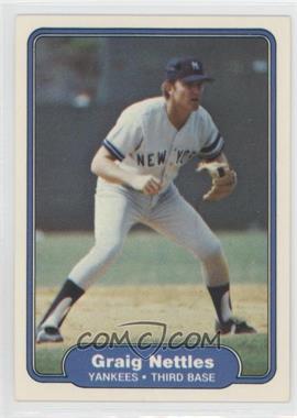 1982 Fleer - [Base] #46 - Graig Nettles