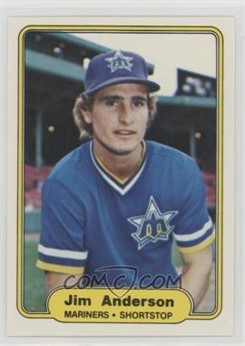 1982 Fleer - [Base] #503 - Jim Anderson