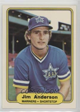 1982 Fleer - [Base] #503 - Jim Anderson