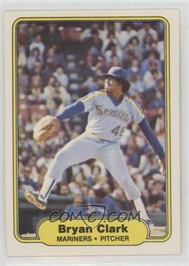 1982 Fleer - [Base] #507 - Bryan Clark