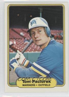 1982 Fleer - [Base] #514 - Tom Paciorek