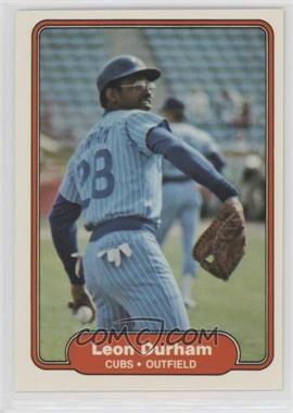 1982 Fleer - [Base] #595 - Leon Durham