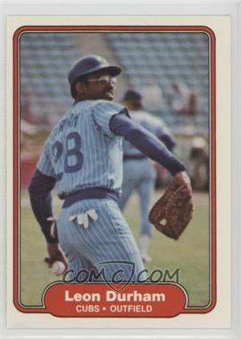 1982 Fleer - [Base] #595 - Leon Durham