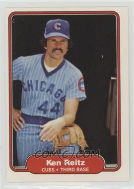 1982 Fleer - [Base] #602 - Ken Reitz