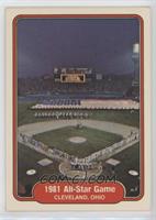 1981 All-Star Game Cleveland, Ohio