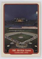 1981 All-Star Game Cleveland, Ohio