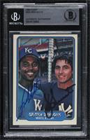 Frank White, Bucky Dent [BAS BGS Authentic]