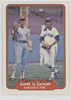 Steve Carlton, Carlton Fisk