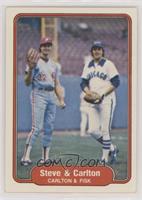 Steve Carlton, Carlton Fisk [EX to NM]