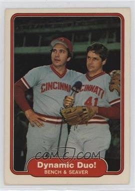 1982 Fleer - [Base] #634 - Johnny Bench, Tom Seaver [EX to NM]