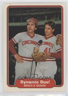 1982 Fleer - [Base] #634 - Johnny Bench, Tom Seaver