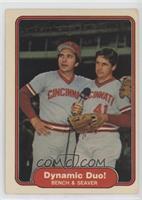 Johnny Bench, Tom Seaver [Good to VG‑EX]