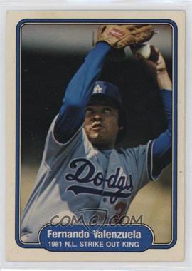 1982 Fleer - [Base] #636.2 - Fernando Valenzuela (...Led the National...)