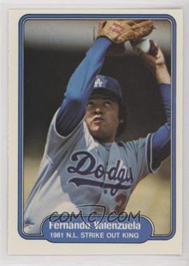 1982 Fleer - [Base] #636.2 - Fernando Valenzuela (...Led the National...)