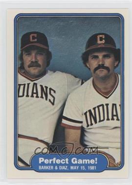 1982 Fleer - [Base] #639 - Len Barker, Bo Diaz