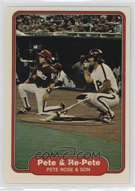 1982 Fleer - [Base] #640 - Pete Rose, Pete Rose Jr.