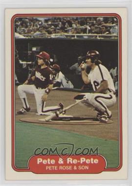 1982 Fleer - [Base] #640 - Pete Rose, Pete Rose Jr.